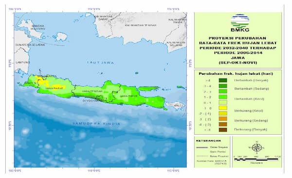 Atlas Proyeksi Iklim Wilayah Indonesia Tahun 2015