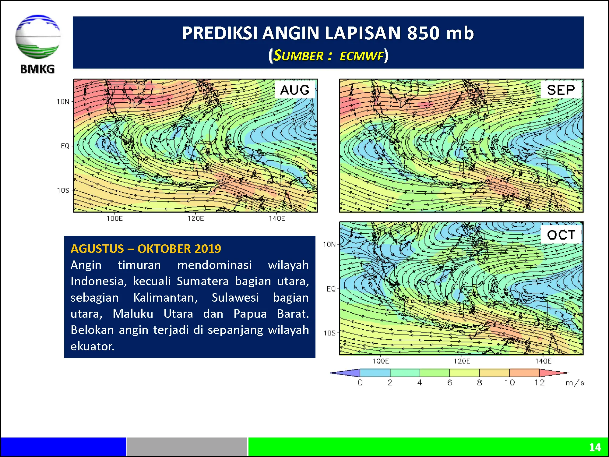 |Analisis dan Prediksi Dasarian| Dinamika Atmosfer - Laut Dan Prediksi Curah Hujan Update Dasarian II Agustus 2019 Halaman 14 dari total 40 Halaman