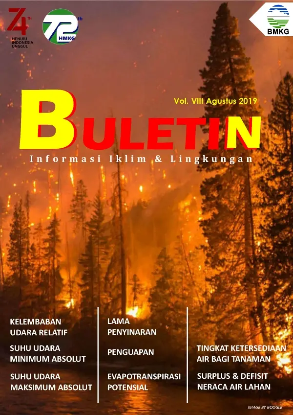 |Buletin - Bulanan| Informasi Iklim dan Lingkungan Vol VII Juli 2019 Halaman 1 dari total 101 Halaman