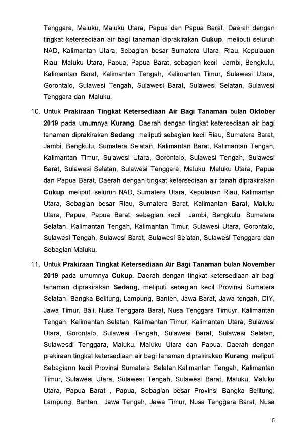 |Buletin - Bulanan| Informasi Iklim dan Lingkungan Vol VII Juli 2019 Halaman 17 dari total 101 Halaman