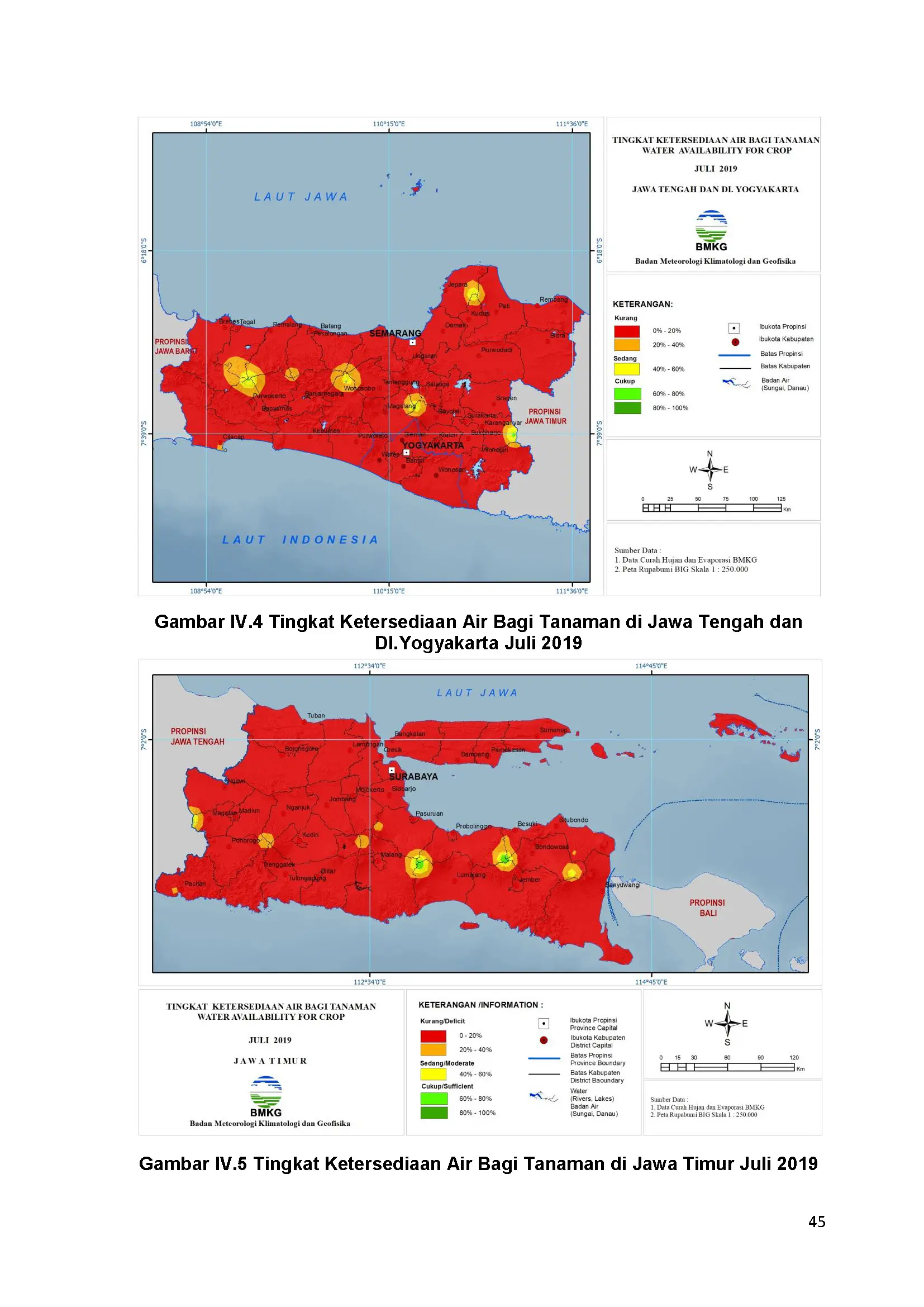 |Buletin - Bulanan| Informasi Iklim dan Lingkungan Vol VII Juli 2019 Halaman 56 dari total 101 Halaman