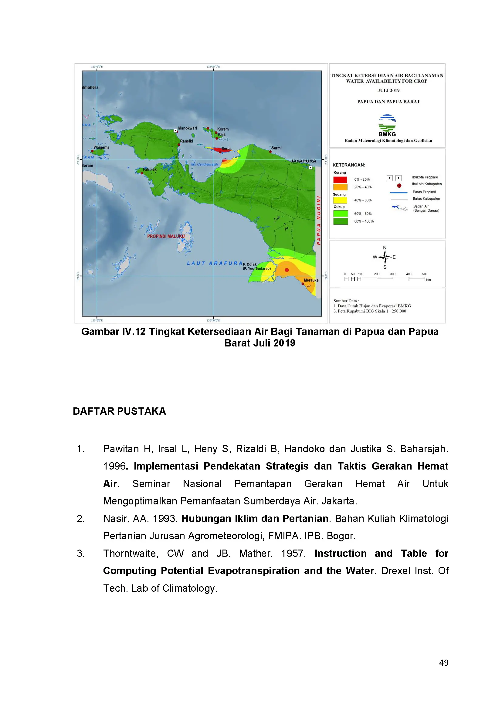 |Buletin - Bulanan| Informasi Iklim dan Lingkungan Vol VII Juli 2019 Halaman 60 dari total 101 Halaman