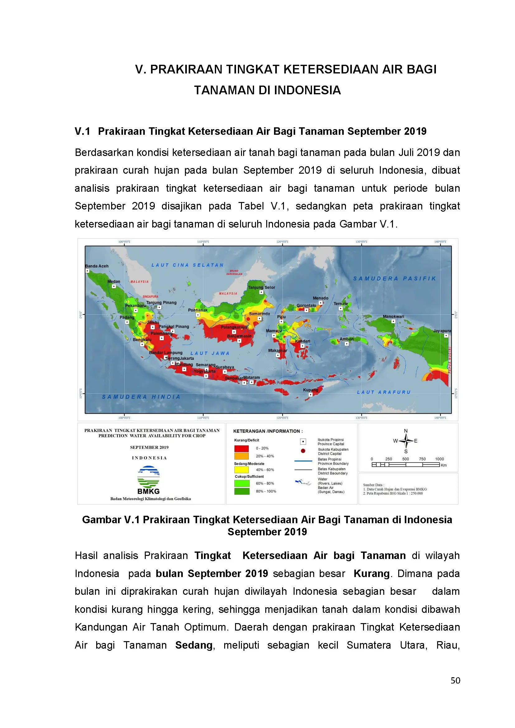 |Buletin - Bulanan| Informasi Iklim dan Lingkungan Vol VII Juli 2019 Halaman 61 dari total 101 Halaman