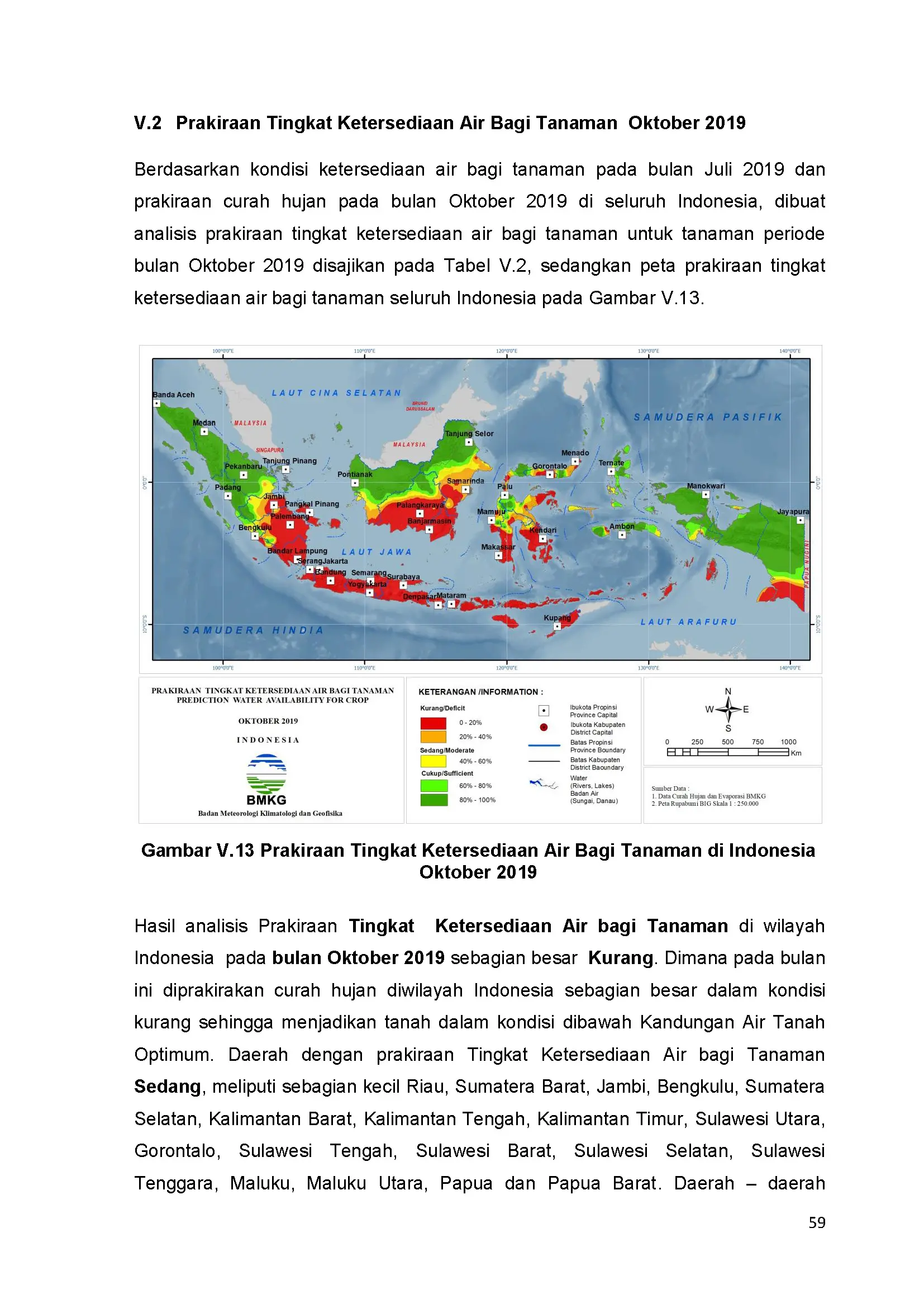 |Buletin - Bulanan| Informasi Iklim dan Lingkungan Vol VII Juli 2019 Halaman 70 dari total 101 Halaman