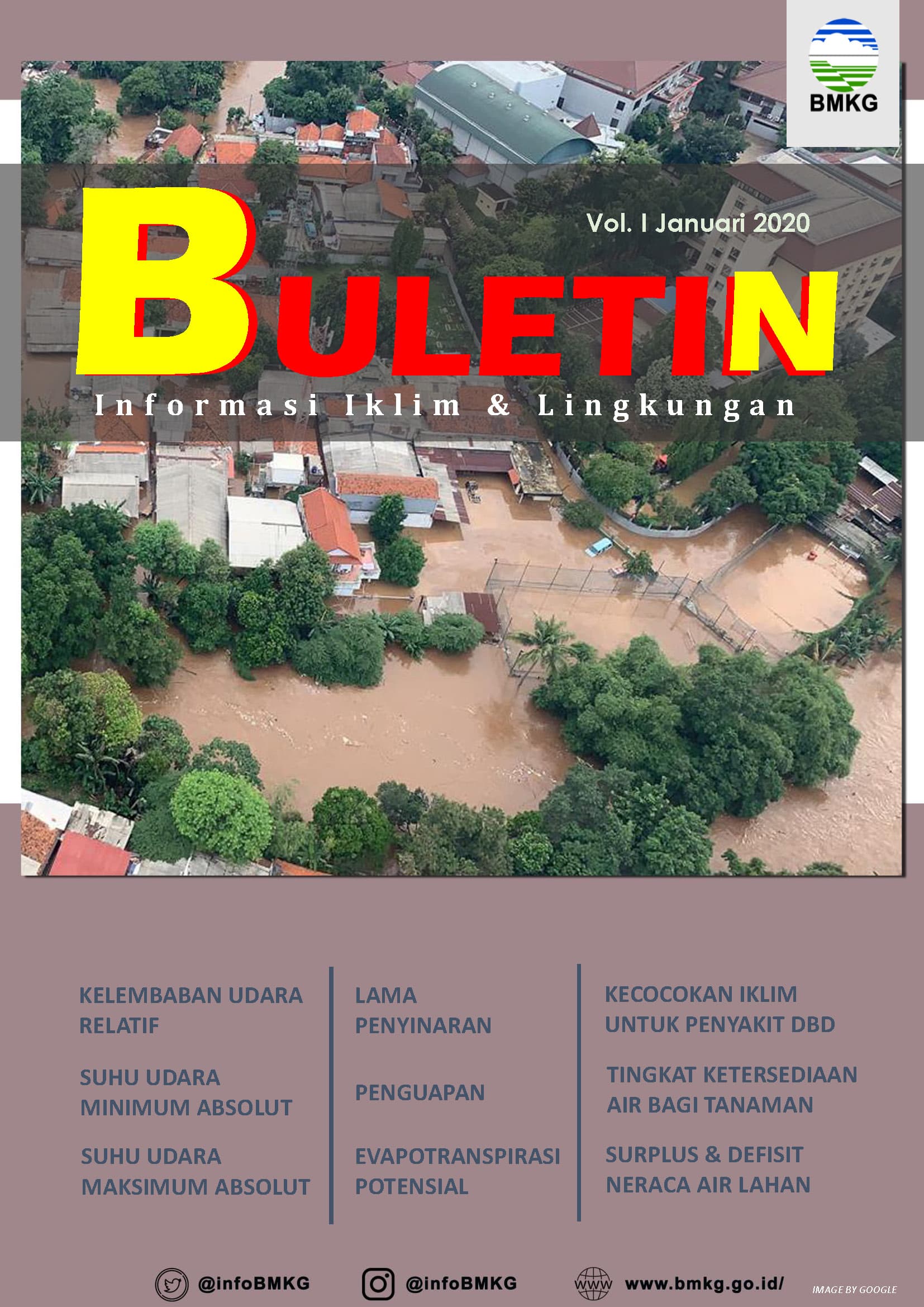 |Buletin - Bulanan| Informasi Iklim dan Lingkungan Vol I Bulan JANUARI Tahun 2020 Analisis dari Bulan Desember Tahun 2019