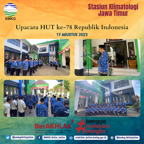( Infografis - Kegiatan ) Upacara HUT ke-78 Republik Indonesia