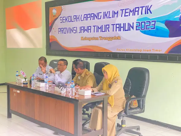 Selasa, 28 Februari 2023 Sekolah Lapang Iklim (Sli) Tematik Tahun 2023 Provinsi Jawa Timur Di Kabupaten Trenggalek