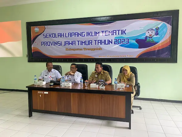 Selasa, 28 Februari 2023 Sekolah Lapang Iklim (Sli) Tematik Tahun 2023 Provinsi Jawa Timur Di Kabupaten Trenggalek