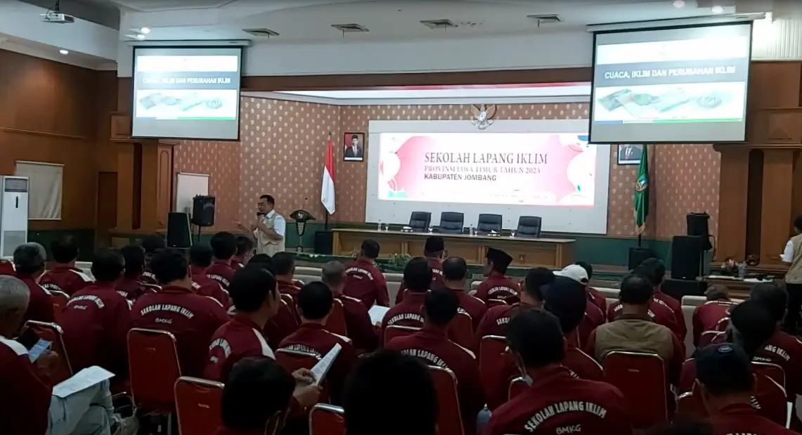 Senin, 22 Mei 2023, SLI Jombang Sekolah Lapang Iklim Bagi Petani, Langkah Tepat Dalam Menghadapi Iklim Yang Sulit Diprediksi
