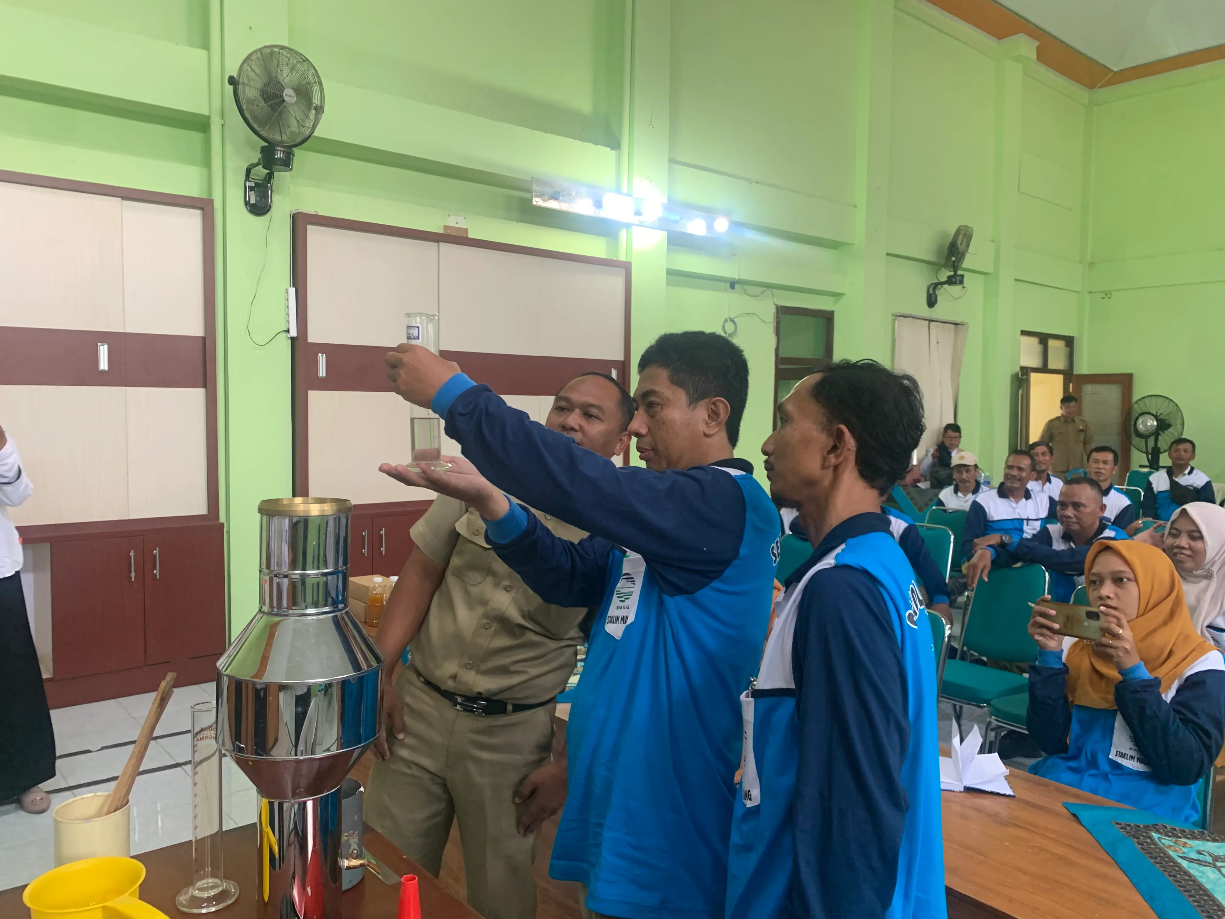 Selasa 21 Maret 2023, Sekolah Lapang Iklim (SLI) Tematik Tahun 2023 Provinsi Jawa Timur Di Kabupaten Ngawi