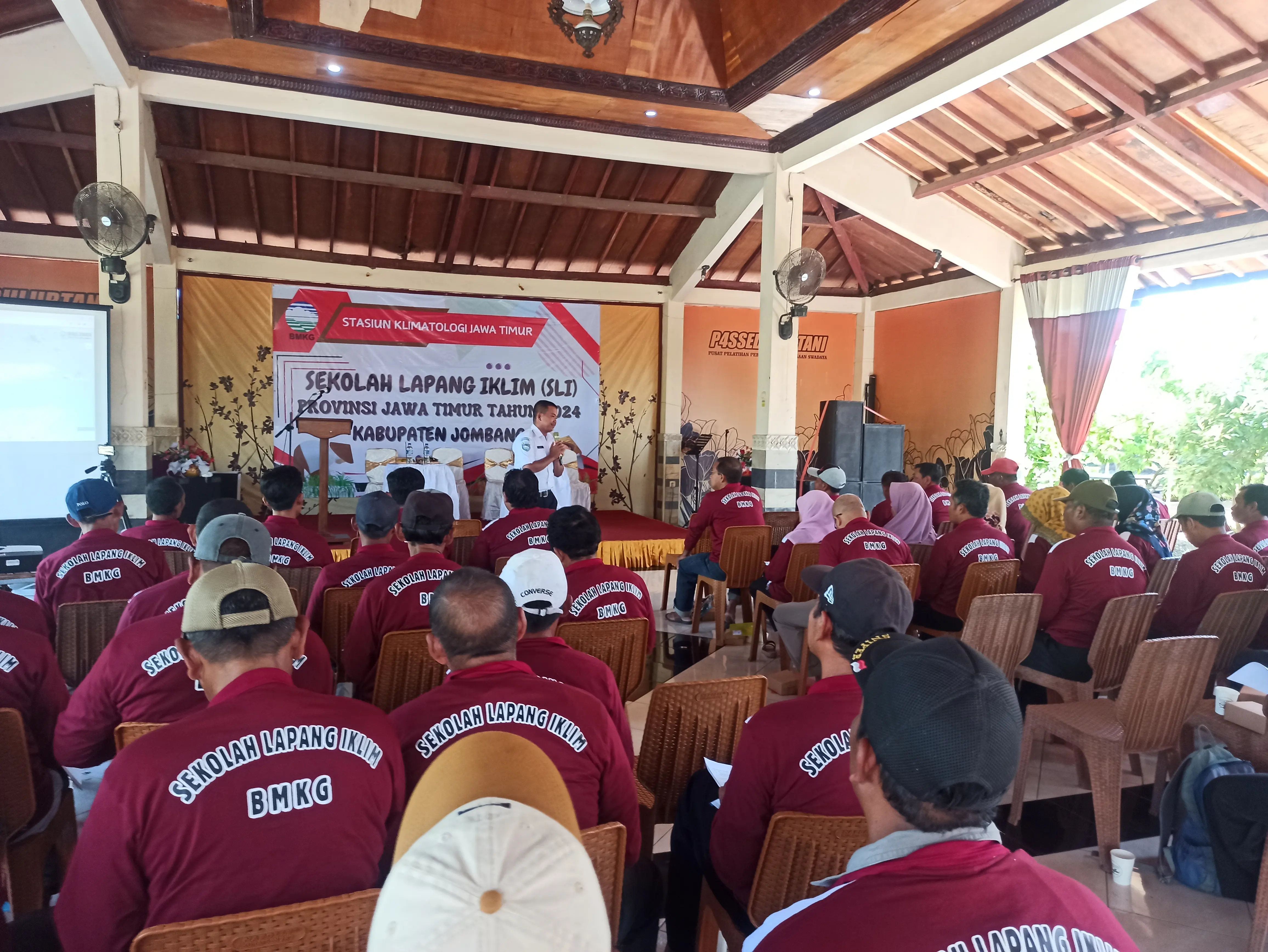 Peningkatan Produksi Pertanian dengan Sekolah Lapang Iklim Jombang 25 Januari 2024