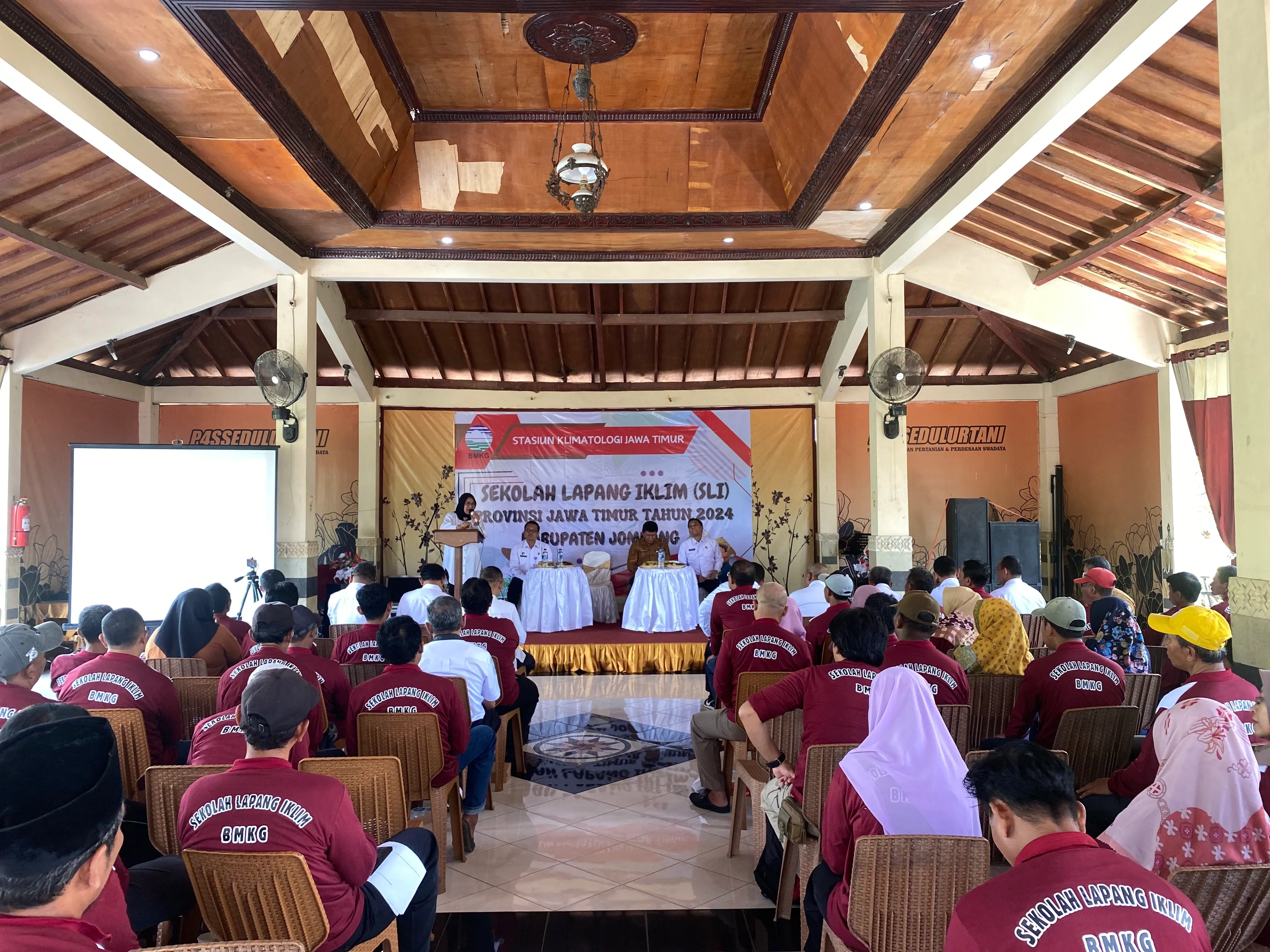Peningkatan Produksi Pertanian dengan Sekolah Lapang Iklim Jombang 25 Januari 2024